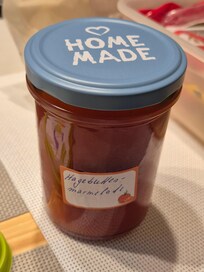 Wir wurden sehr herzlich empfangen mit Hausgemachte Marmelade und noch ein paar extra =)