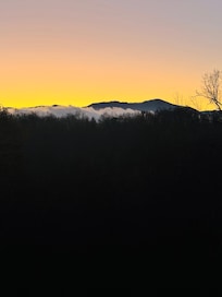 Sunrise from third floor deck