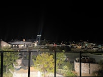 Ocean view by night
