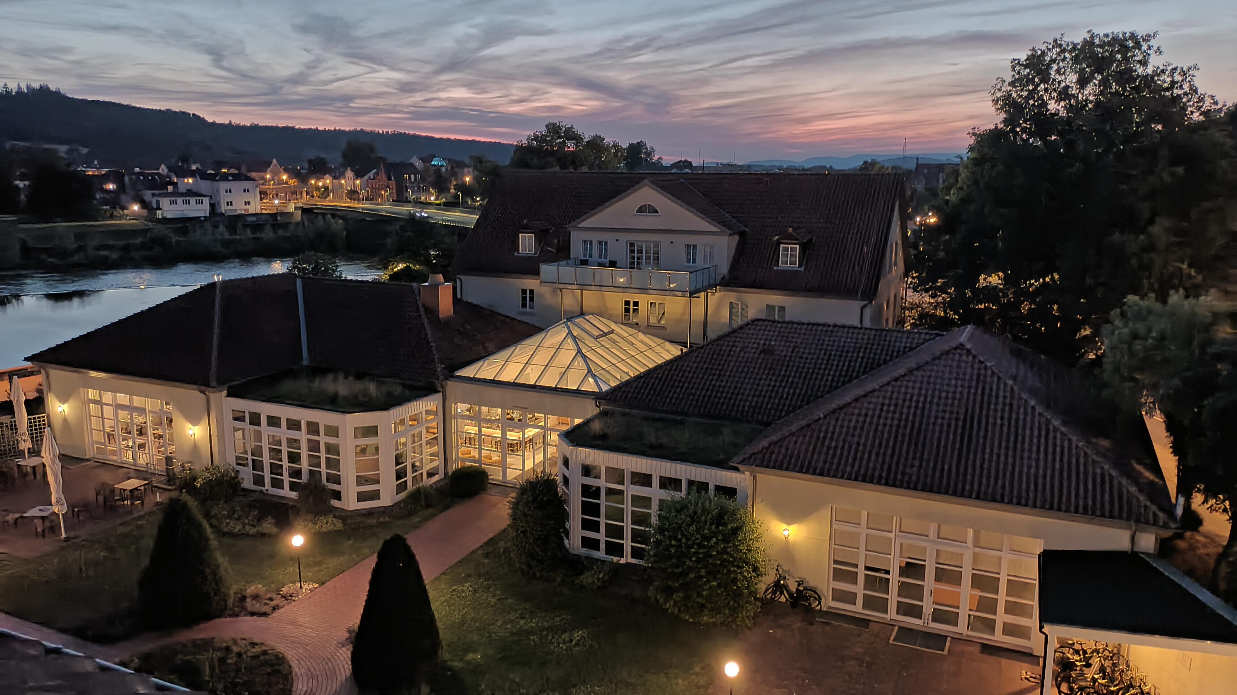Blick aus unserem Zimmer 4 Etage 