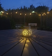 Gemütliche Abende auf der Terrasse...