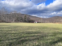 One side of the property. The other side is double/triple this space. Lots of room to roam.