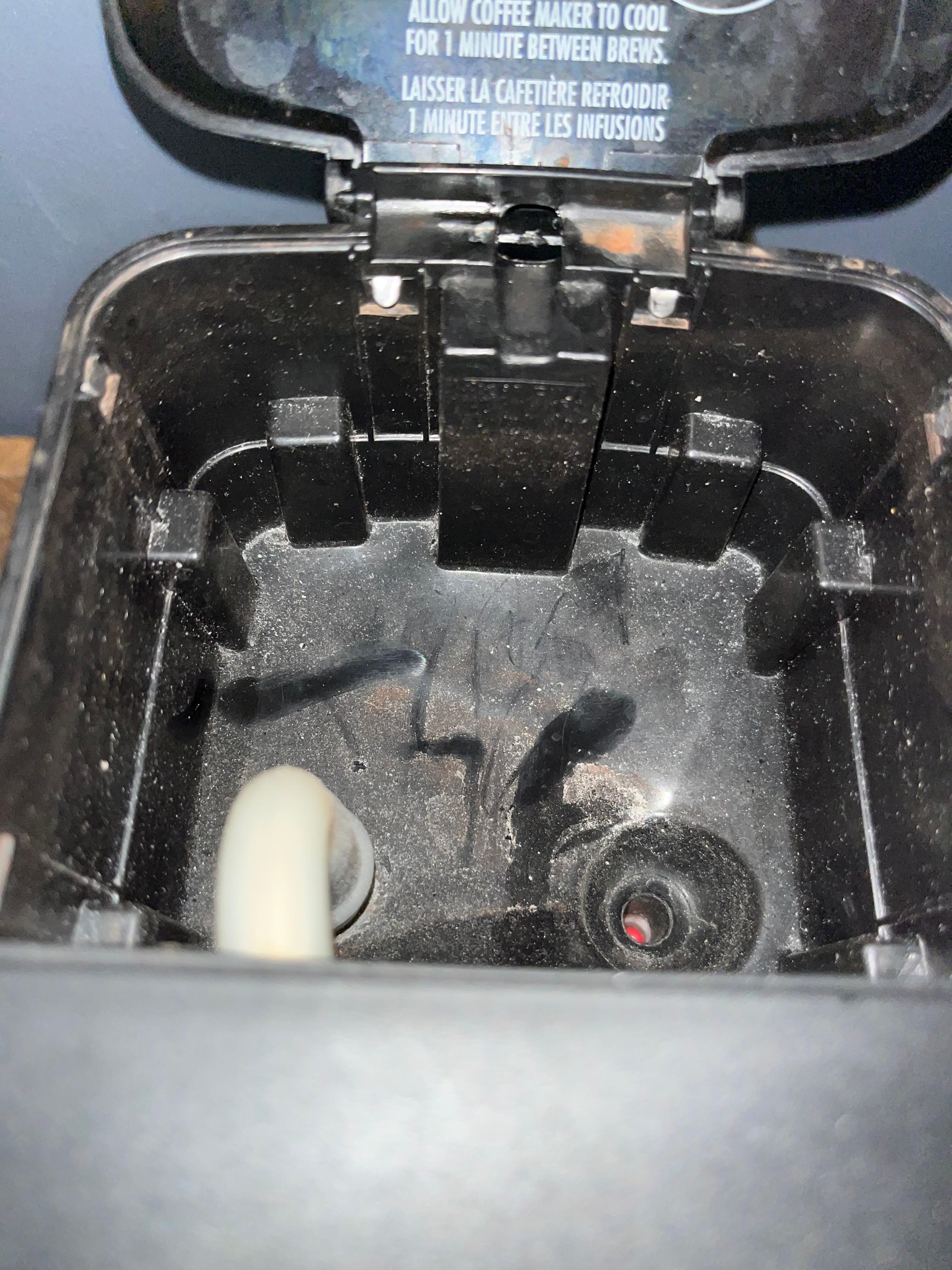 Dirty Coffee maker