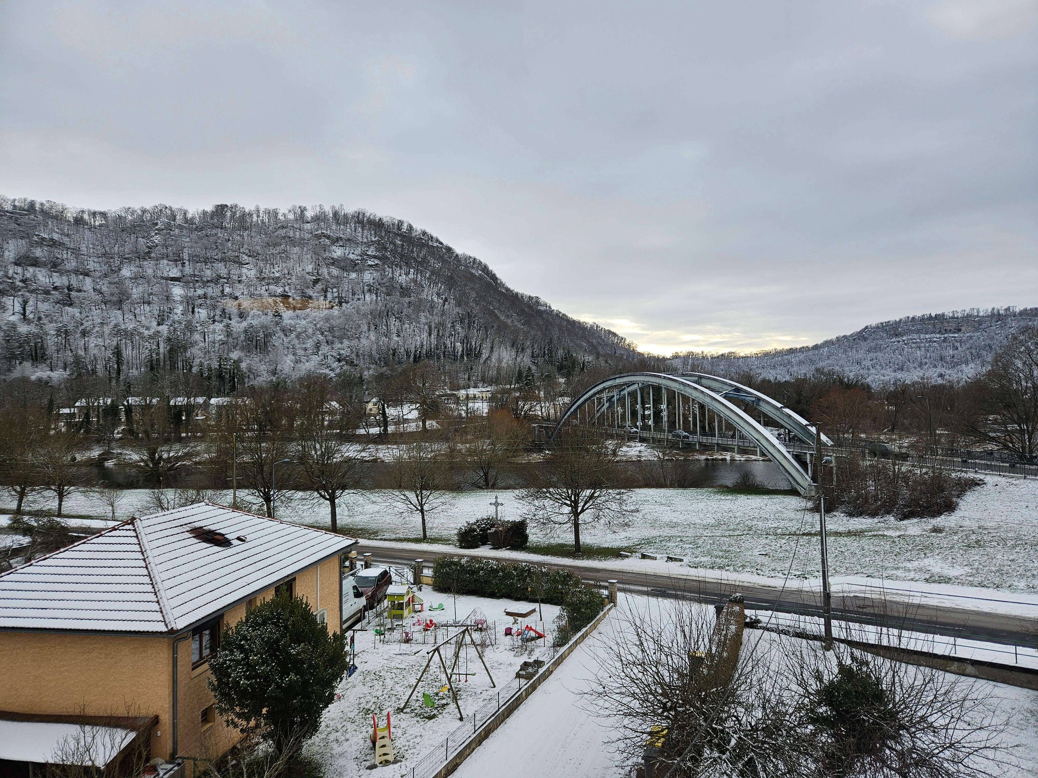 The view in winter 😍
La vue en hiver! 😍