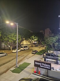View of neighborhoods from balcony.