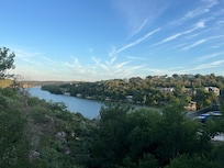 The view from the Whiskey River patio