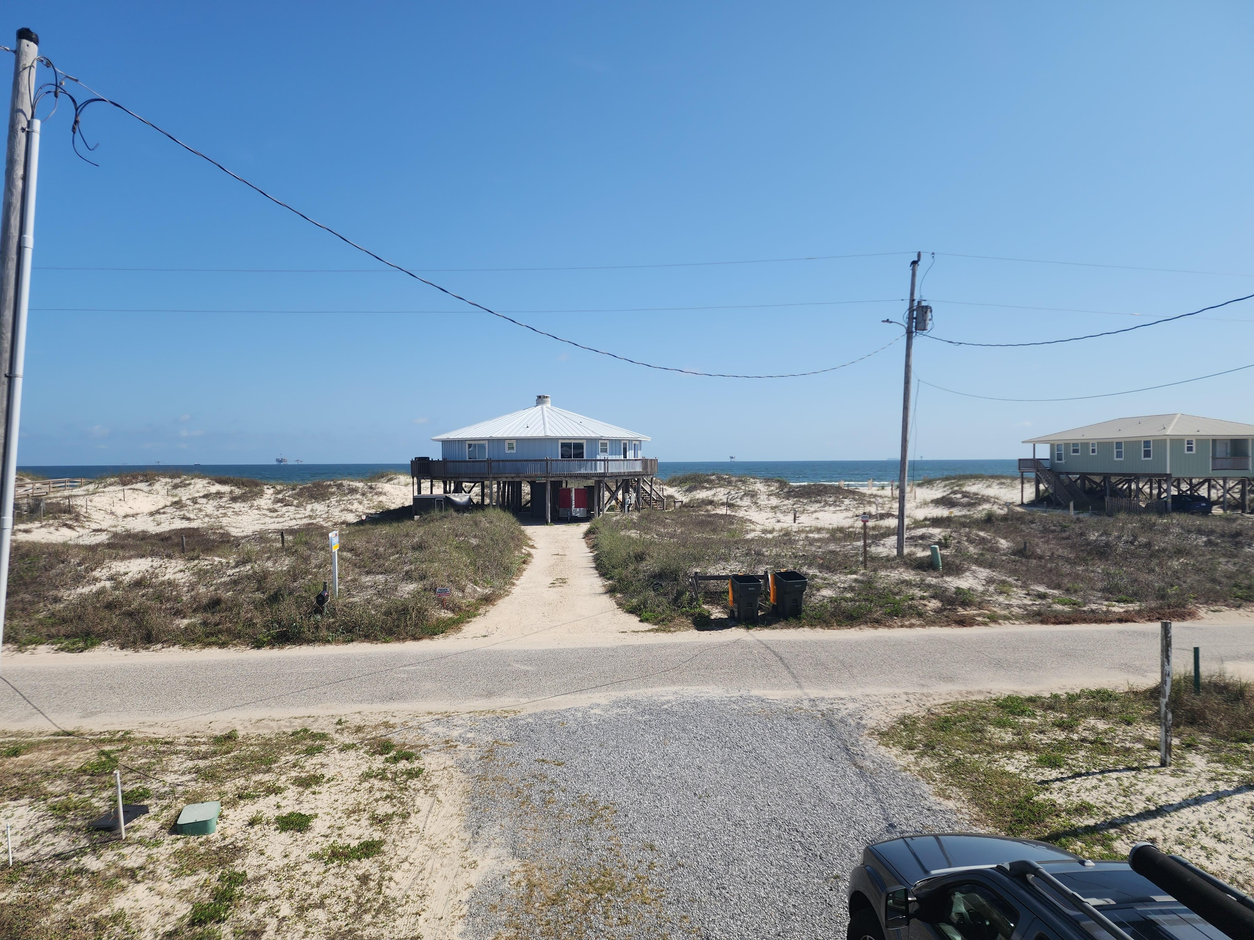 View from the front deck.