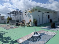 Rooftop of 1 of 3 buildings on sight