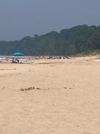 Berrien Beach access spot. So pretty.