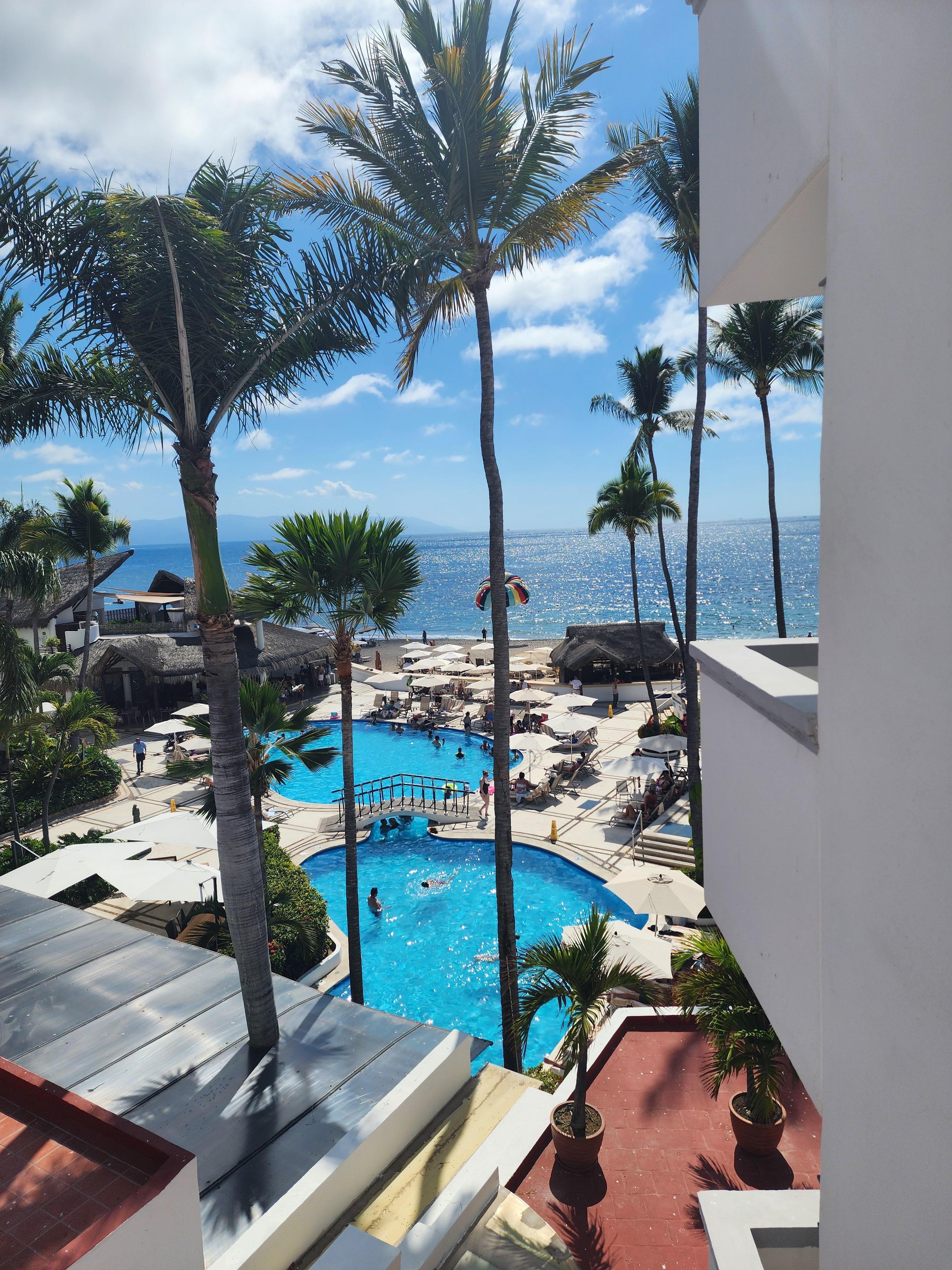 From our balcony. 