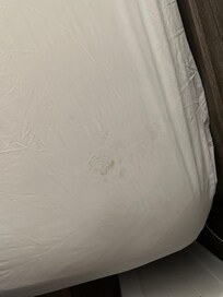 Stains in sheets