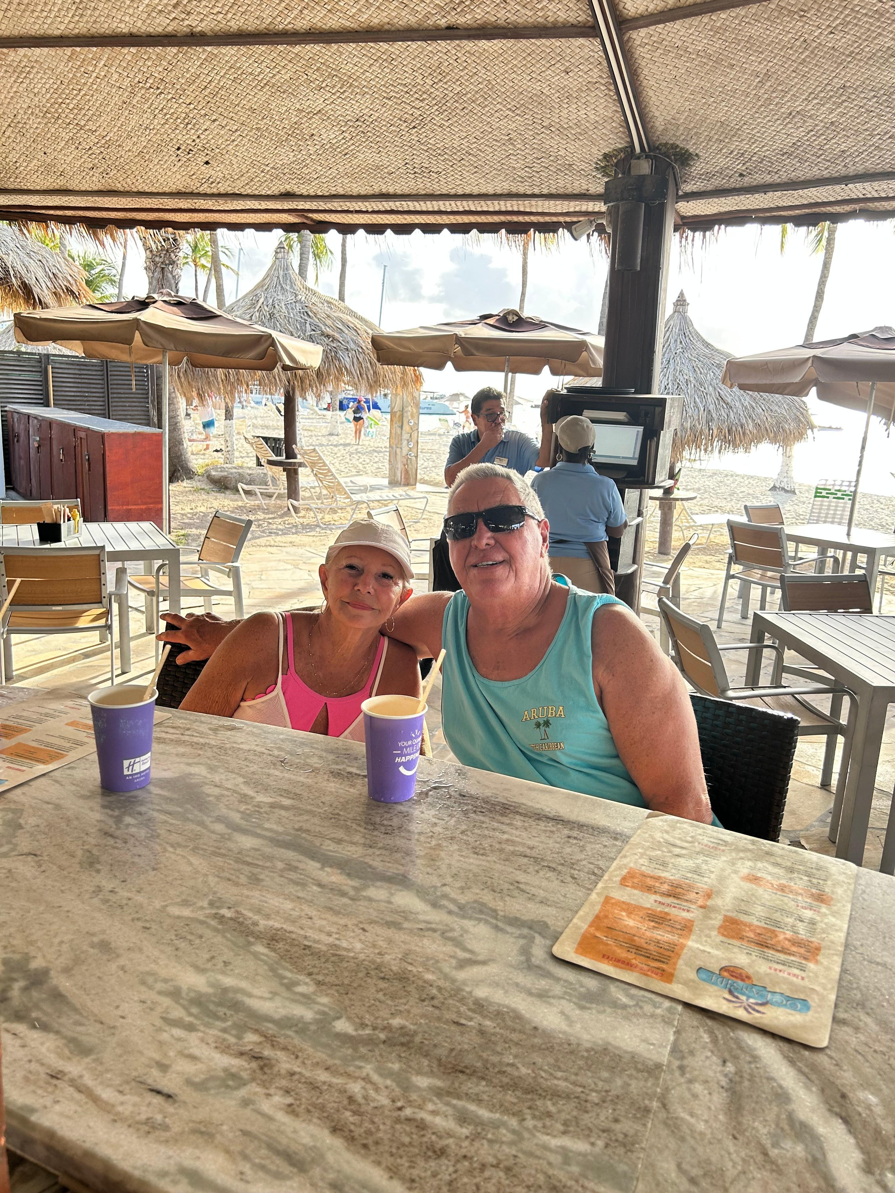 Our favorite bar located right out the door.. 