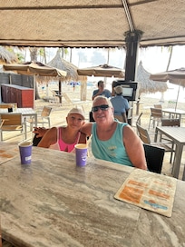 Our favorite bar located right out the door..