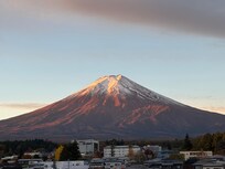 Sunrise view from rooftop