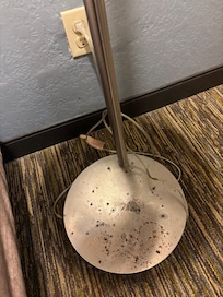 Rusted lamp