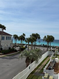 View from the balcony