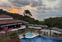 Our sunset view