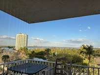 View from the balcony