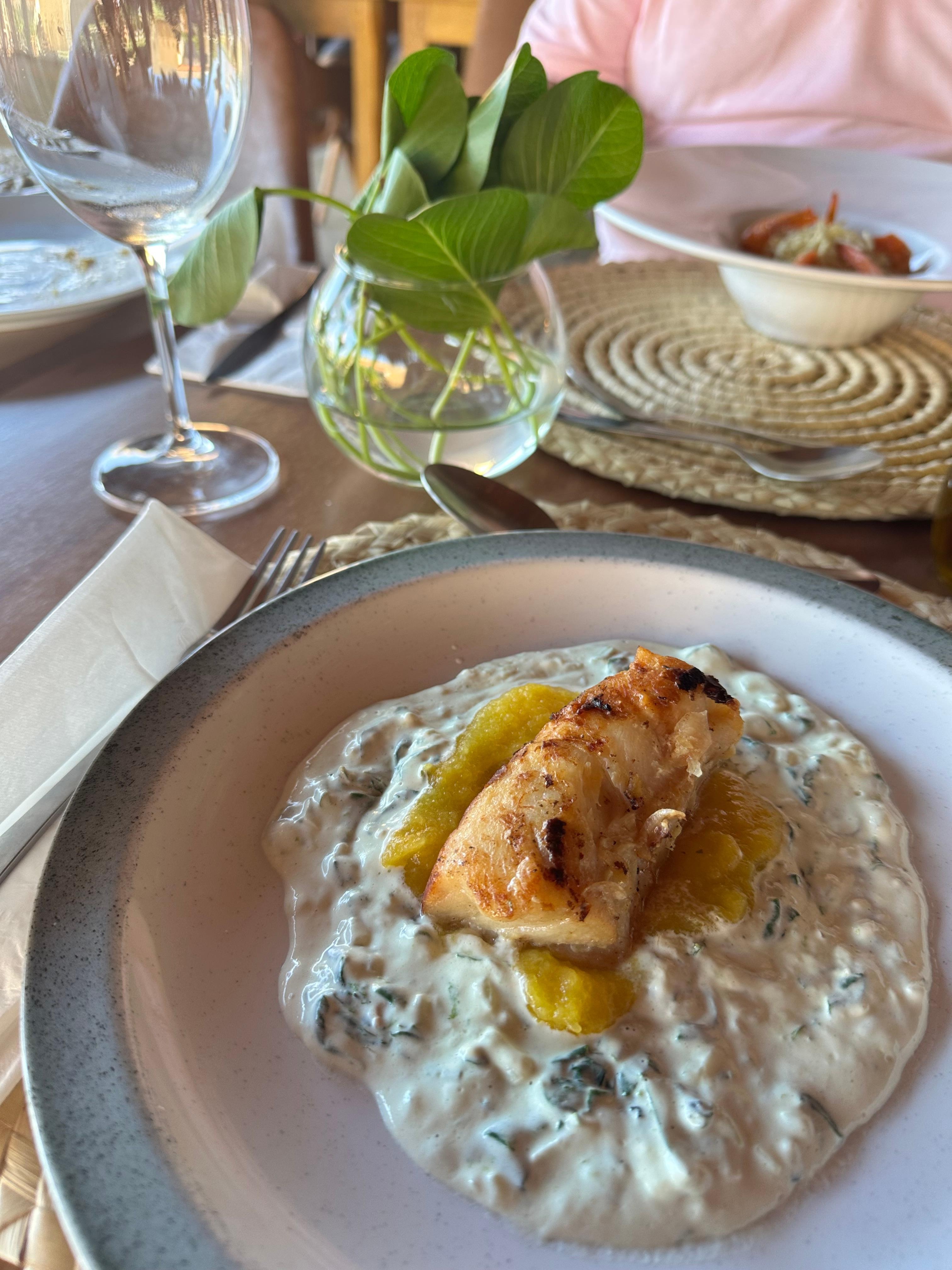 Apresentação do prato 