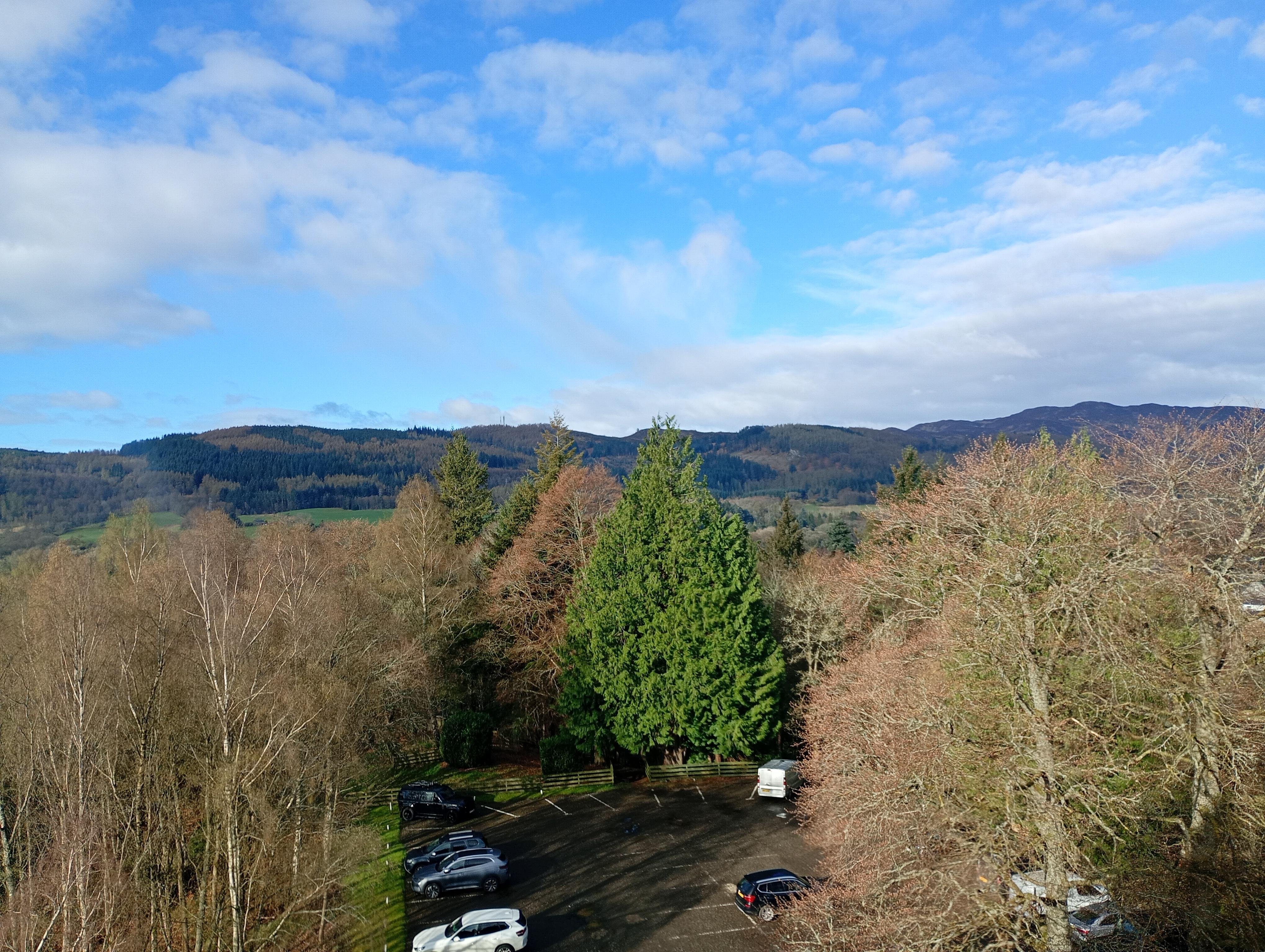 View from my room window.