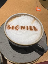 Coffee at the lounge