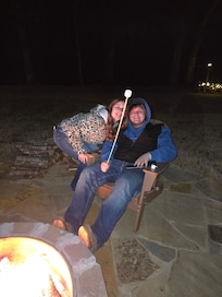 Lived the out door fire pit
