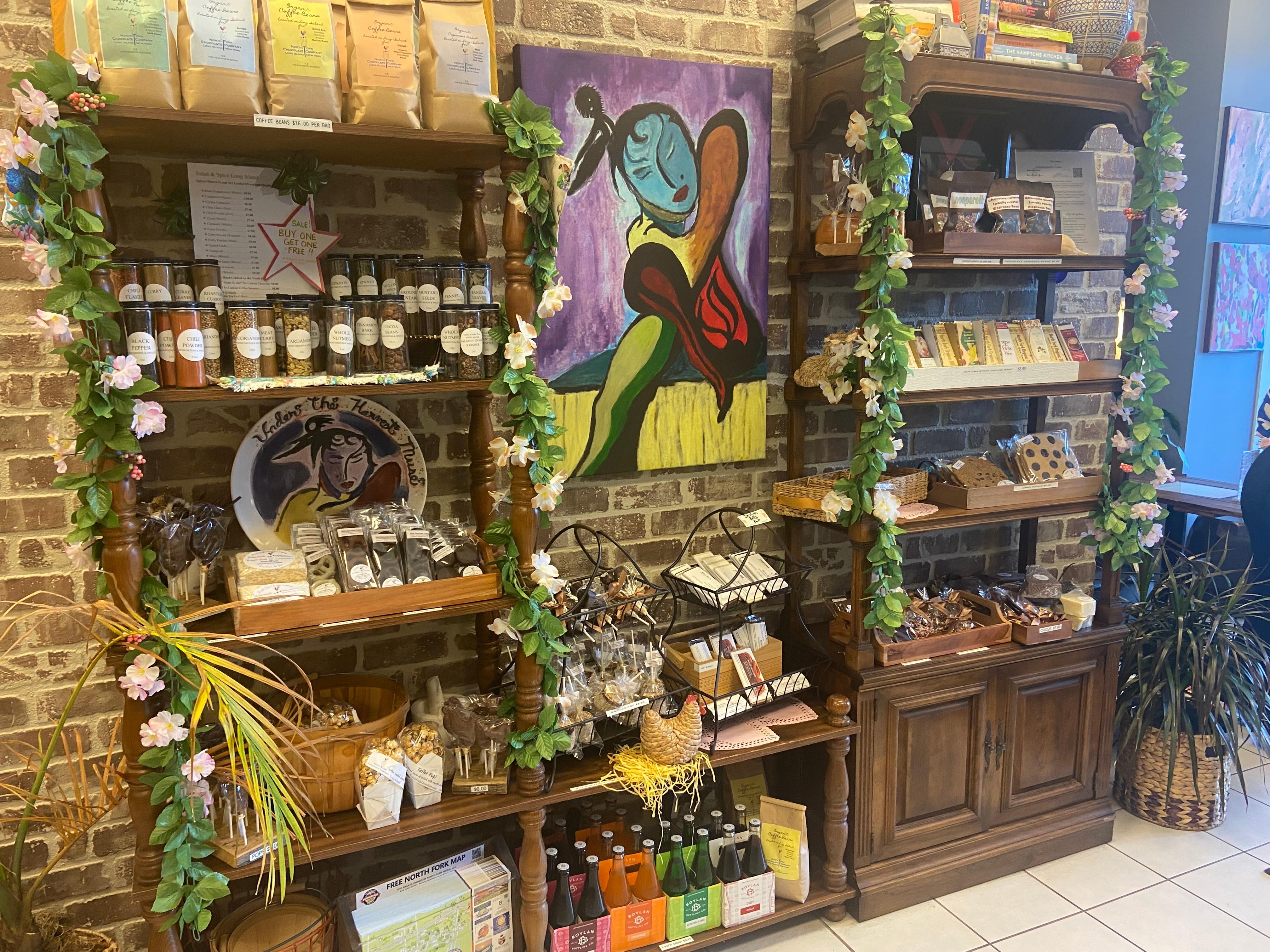 Local chocolate and coffee stop  at Riverhead 