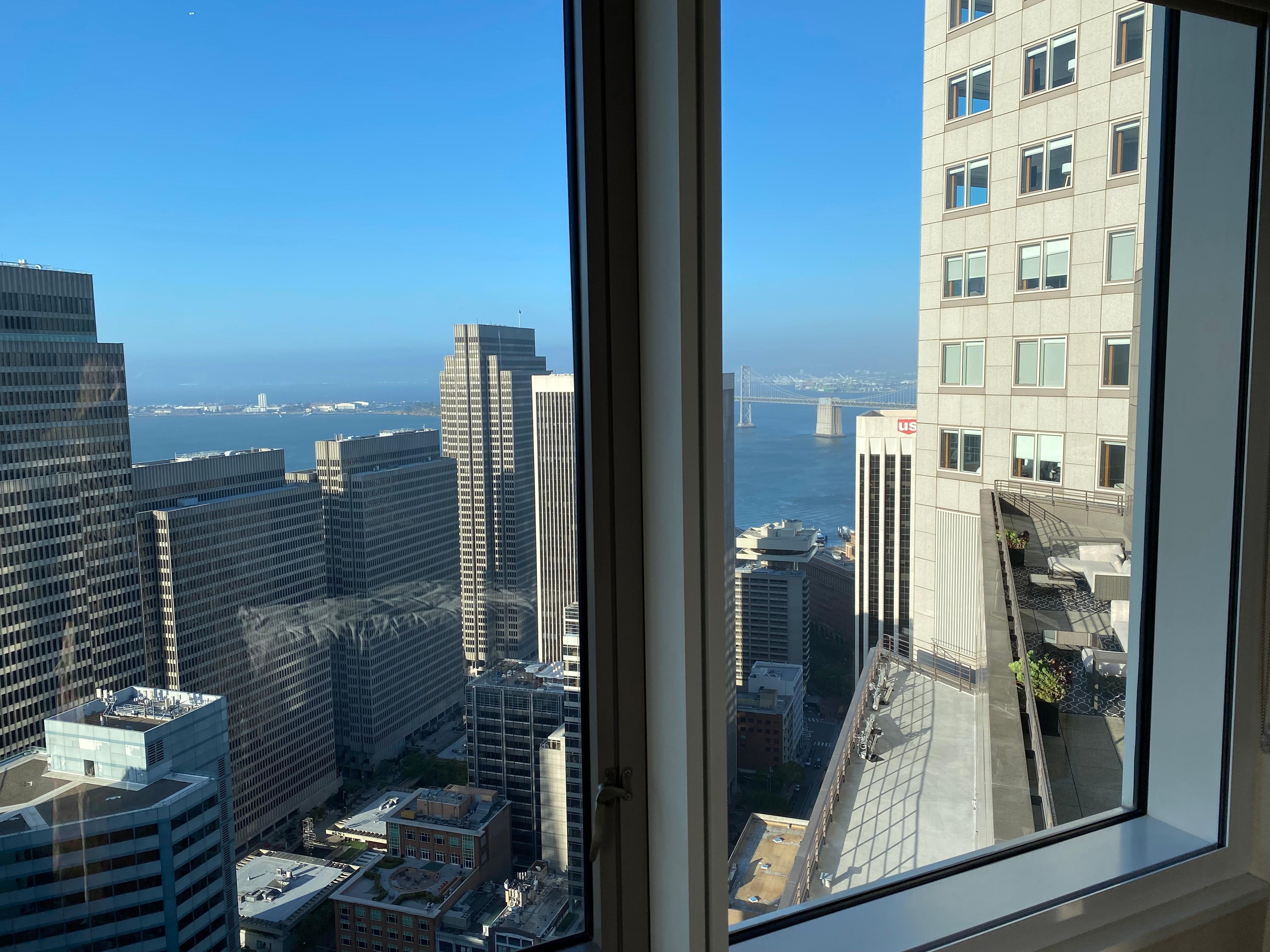 Bay Bridge view.