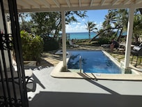 View from living area.