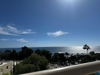 View from superior sea view room