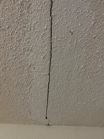 Ceiling cracks