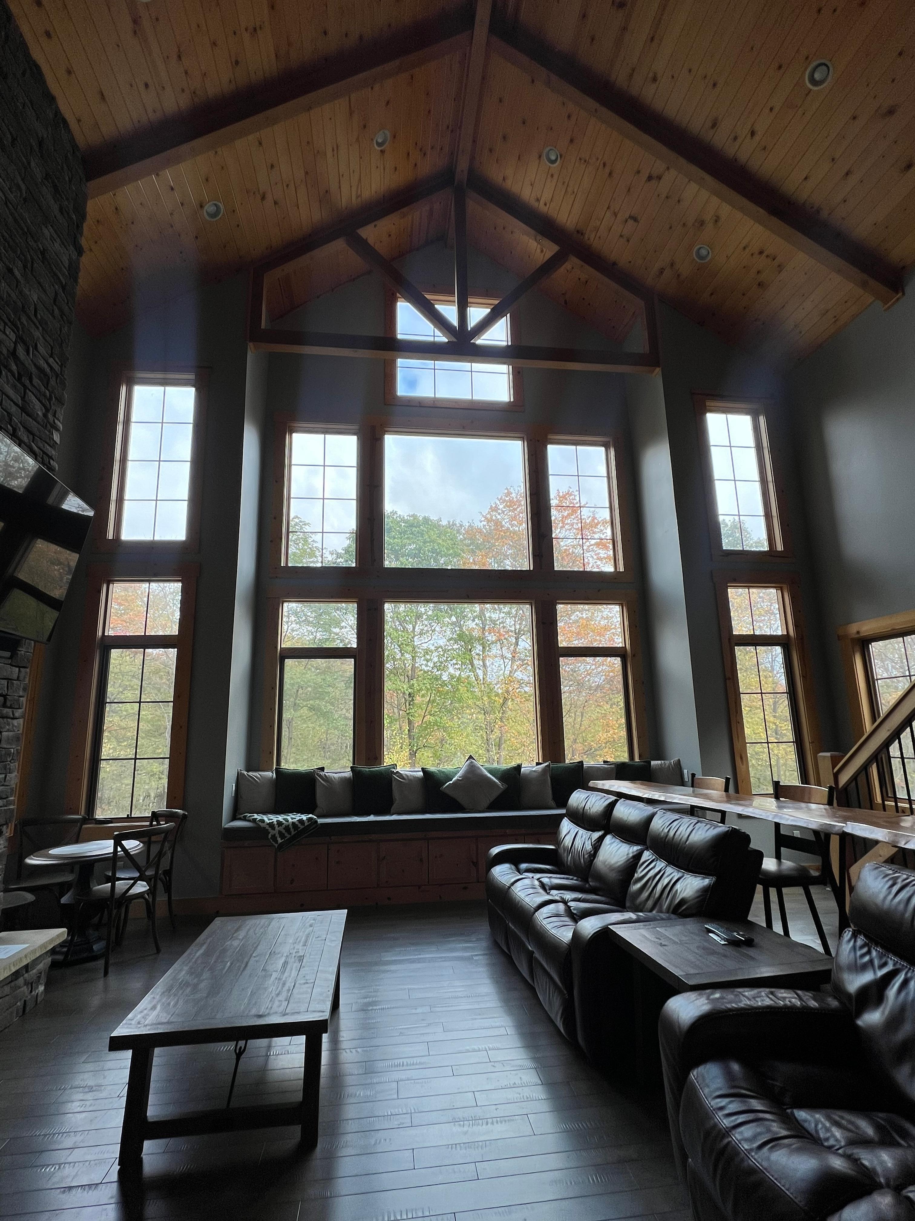 Spacious family room