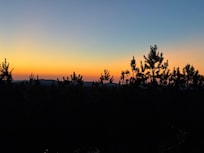 Morning view from upstairs balcony