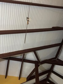 This hangs above the bed?