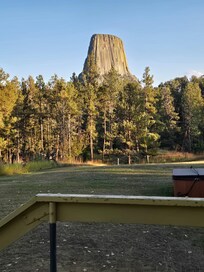 View from back porch