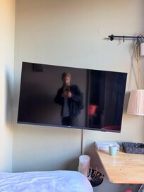 And a lopsided tv which I didn’t use much.