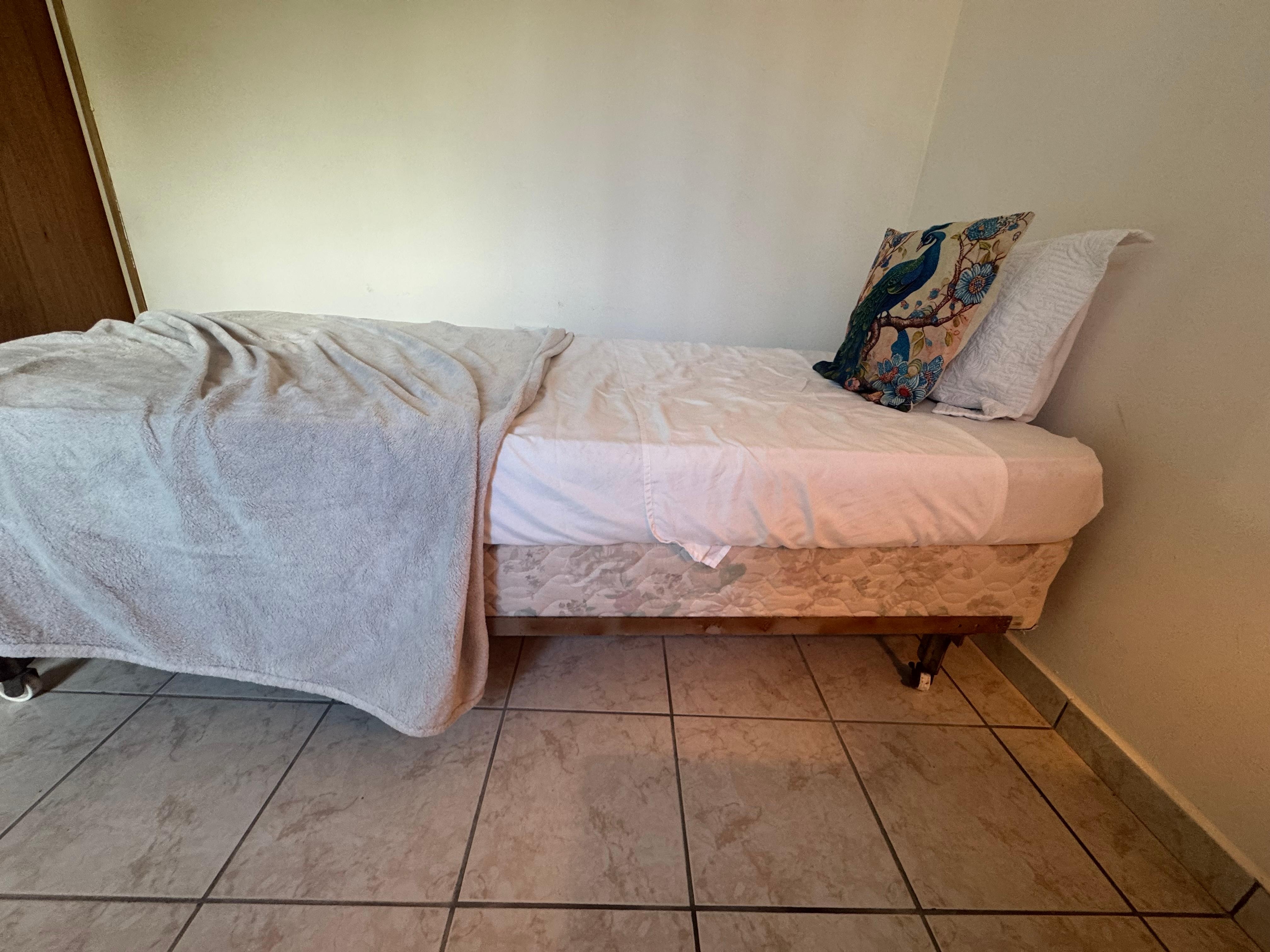 Even our children couldn’t sleep in the hard beds