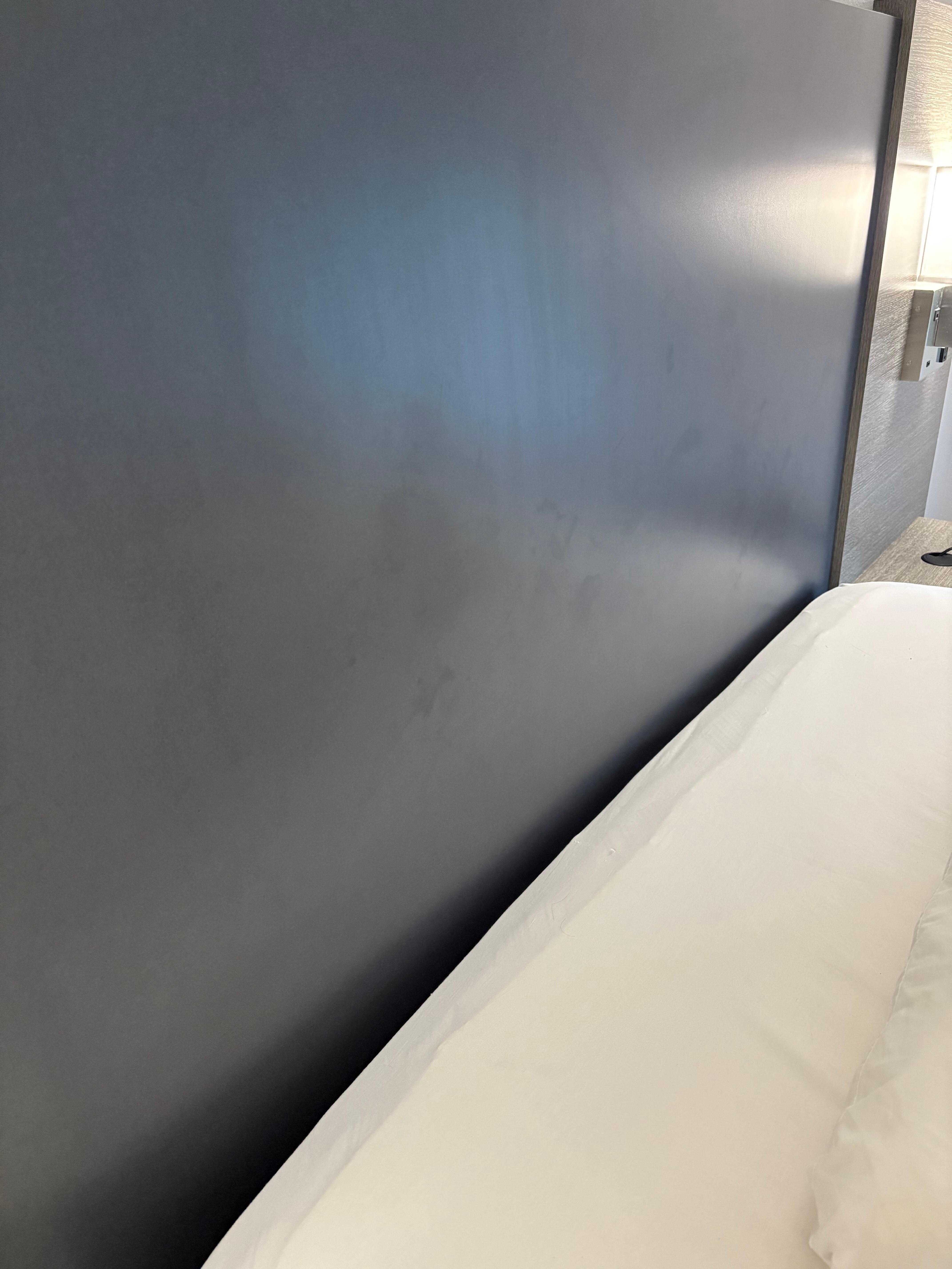 Smeared Headboard