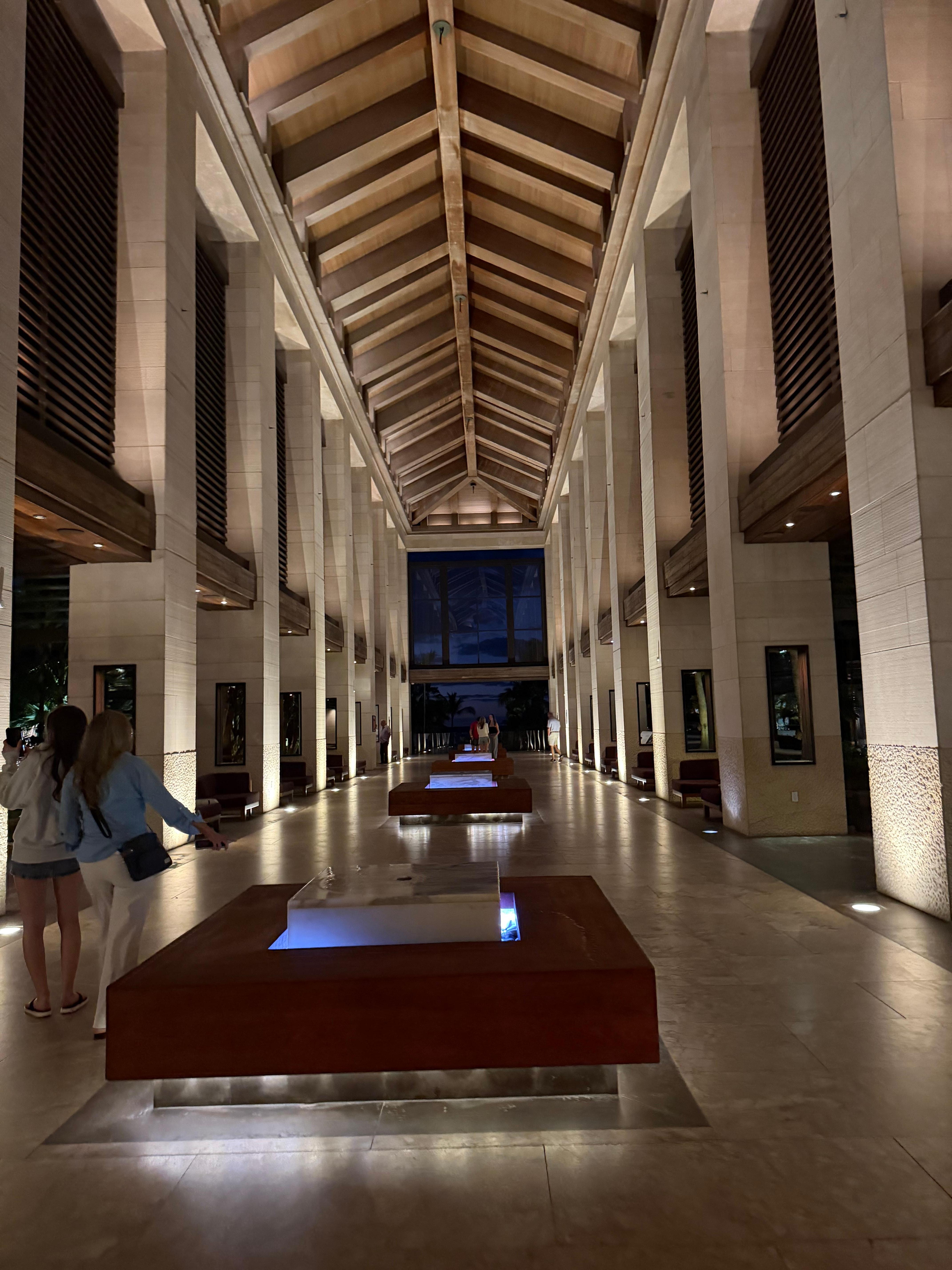 This is the cove when you walk in 