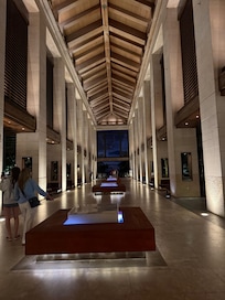 This is the cove when you walk in