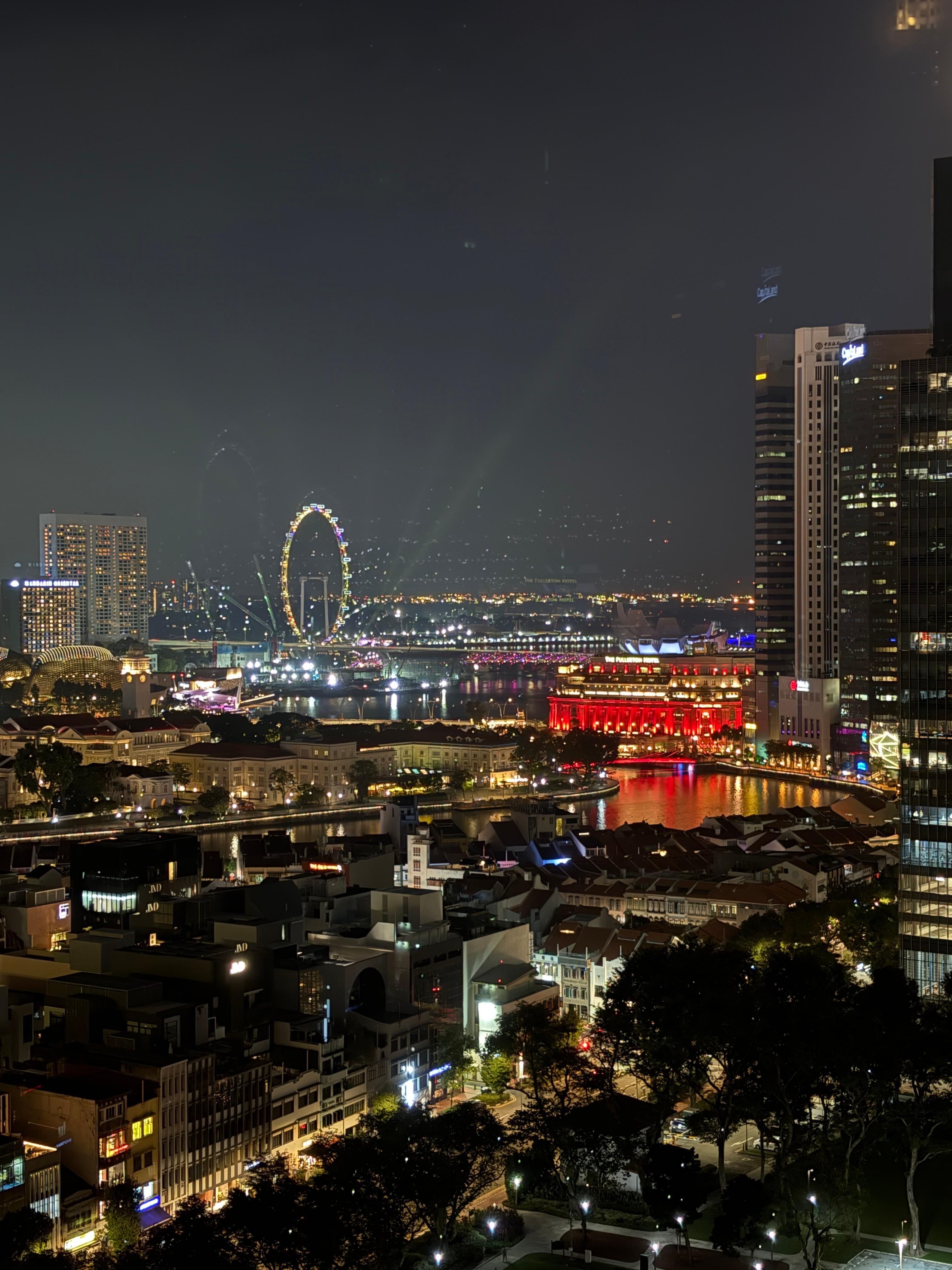The view from our room - we were on the 22nd floor.