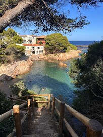 Nearby beach