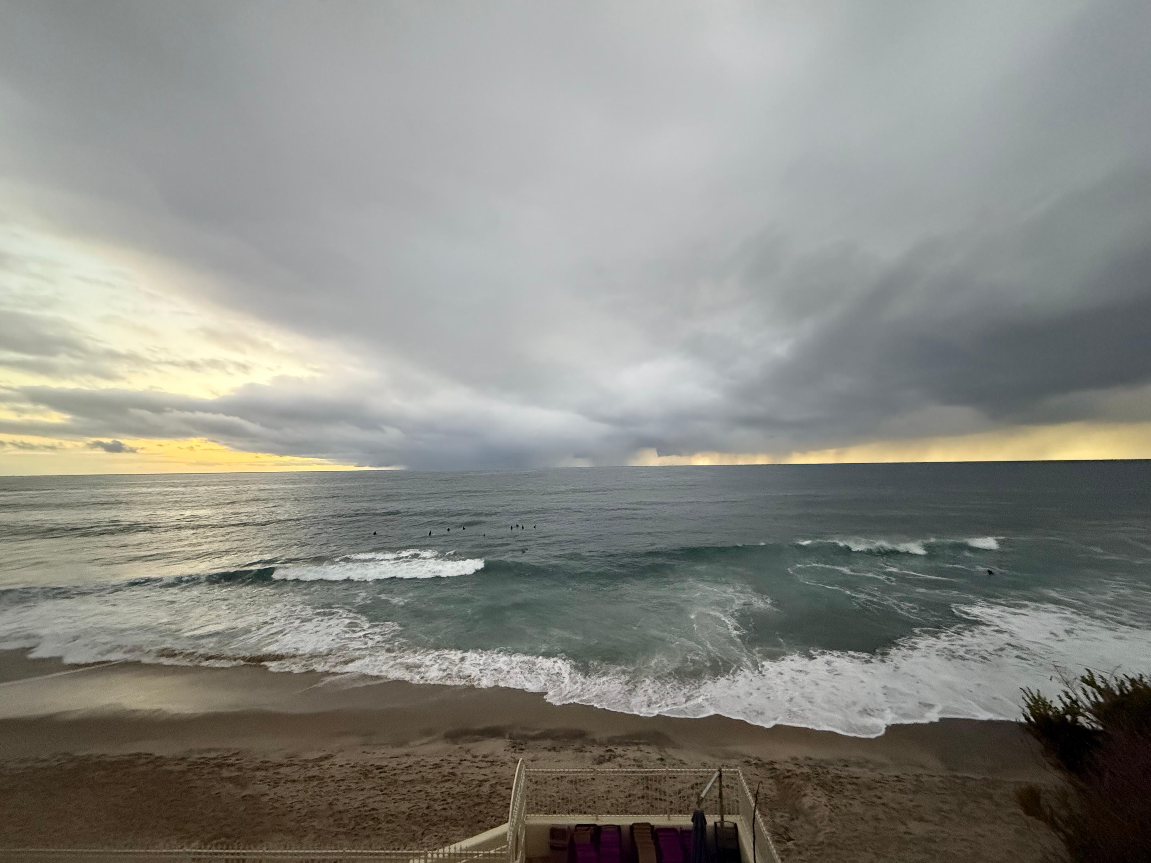 View from deck right outside of room. 