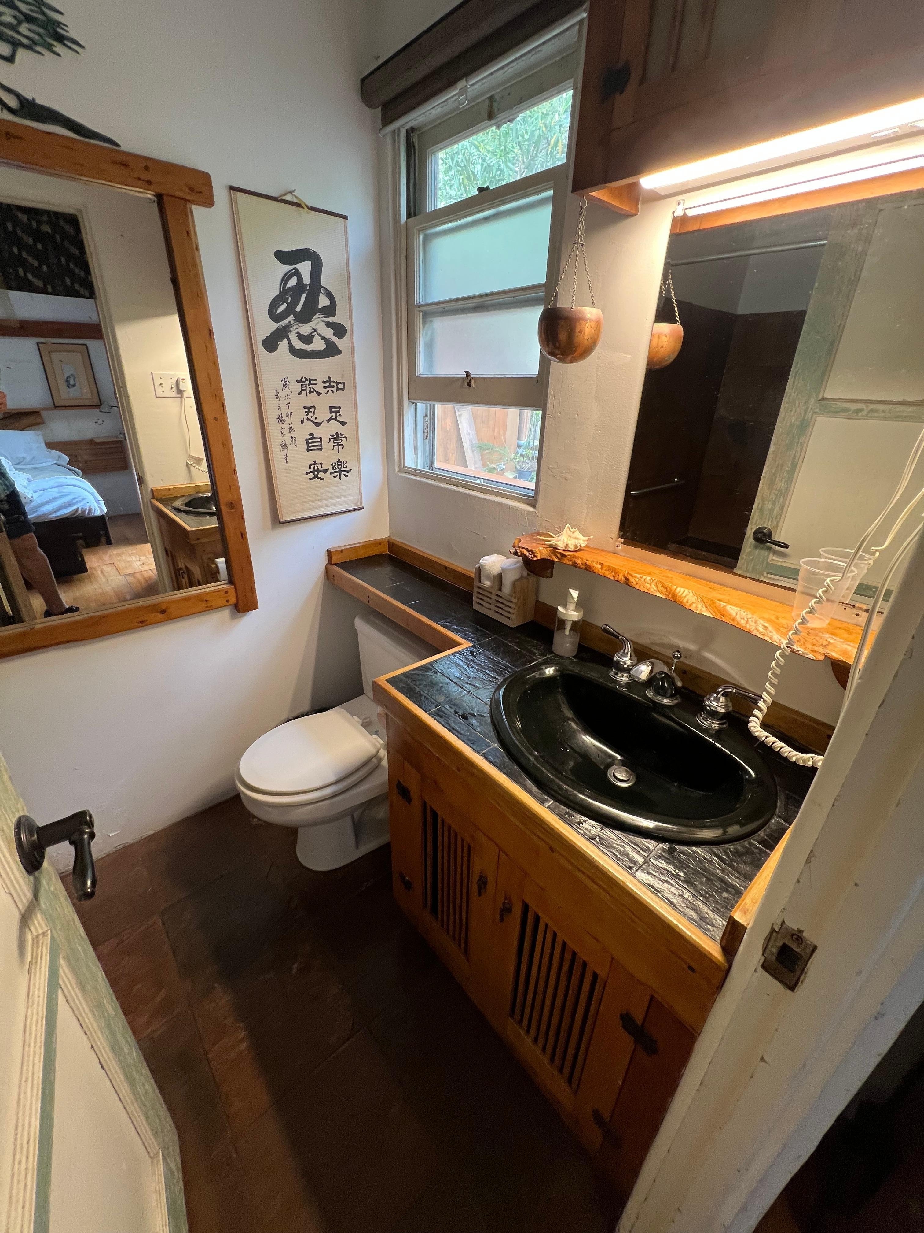 Bathroom - not big but clean