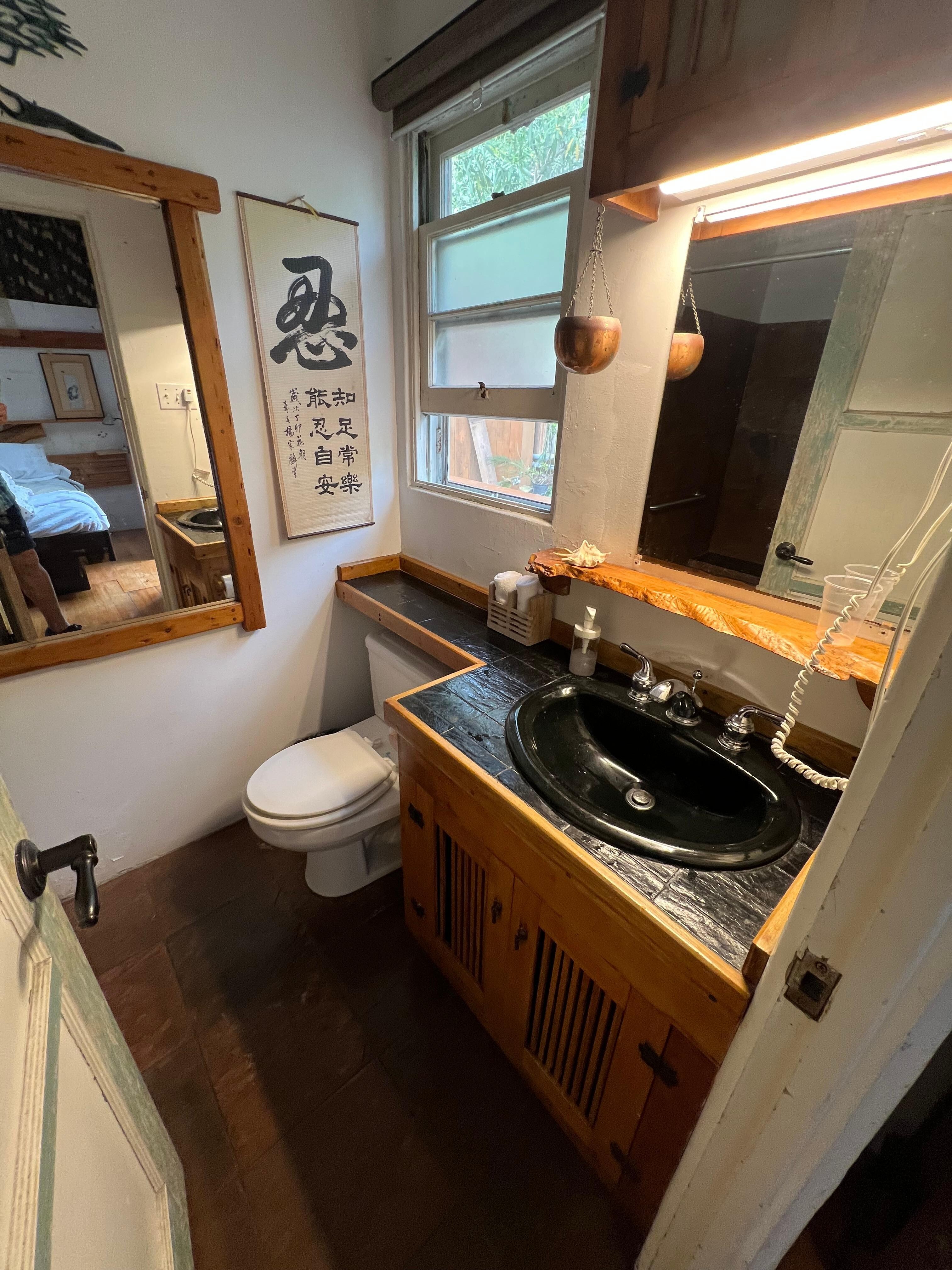 Bathroom - not big but clean