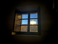 Evening view from the room.