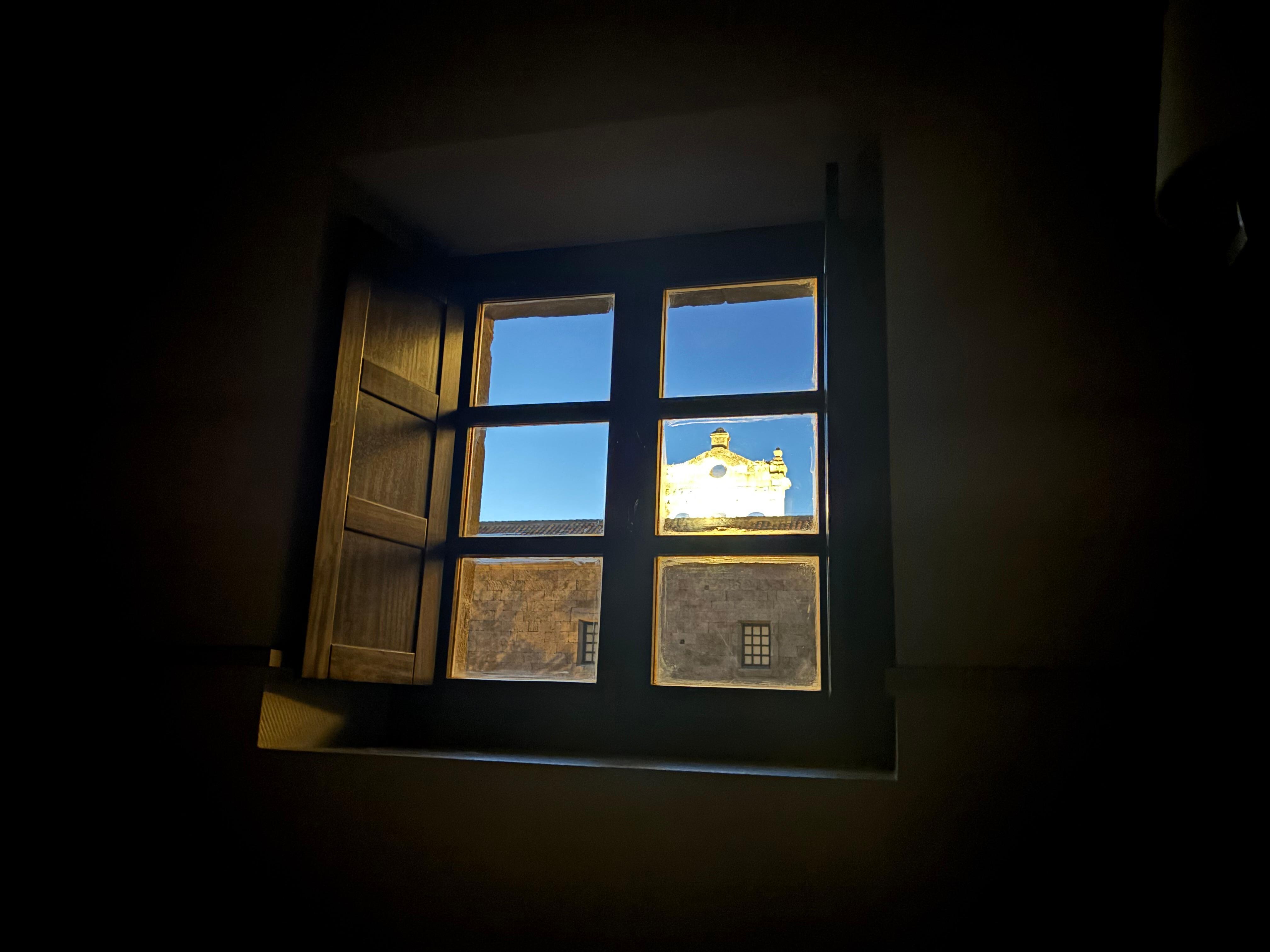 Evening view from the room.
