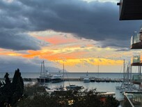 Vista desde el balcón de la habitación