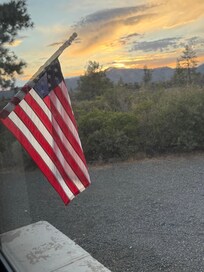 Sunrise from the master bedroom