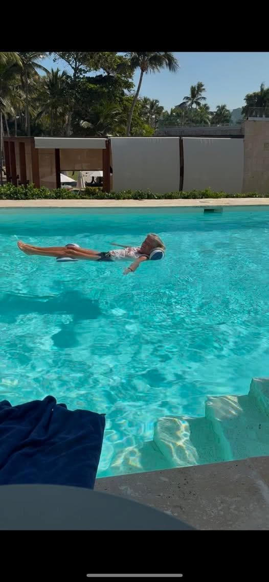 Me in the swim up room.  